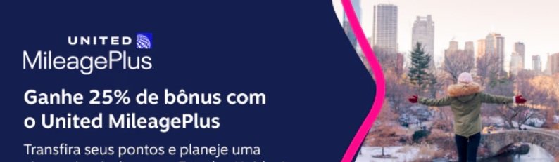 Transfira pontos Livelo para United e ganhe 25% extra - Imagem do artigo