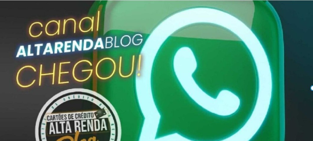 Canal WhatsApp Alta Renda Blog oferece alertas financeiros - Imagem do artigo