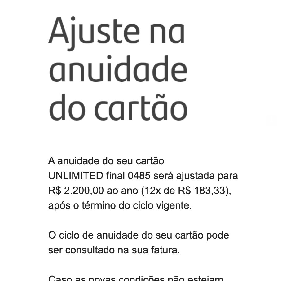 Anuidade do cartão Santander Unlimited sobe para R$ 2.200 - Imagem do artigo original