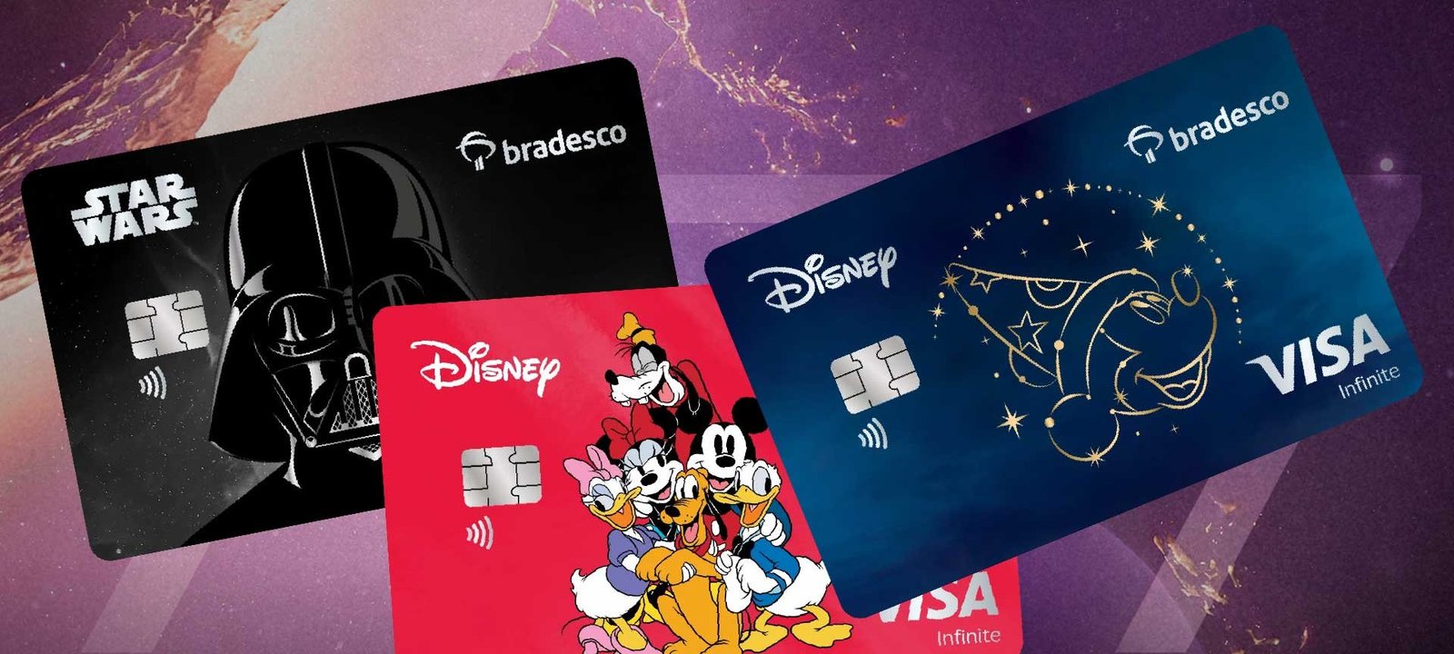 Cartão Disney Bradesco oferece 2% em parques e Disney+ - Imagem do artigo