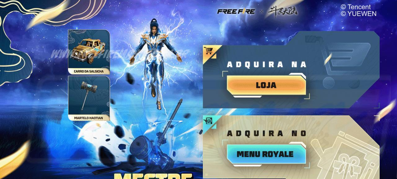 Animação MVP Mestre dos Aneis chega ao Escolha Royale do Free Fire - Imagem do artigo