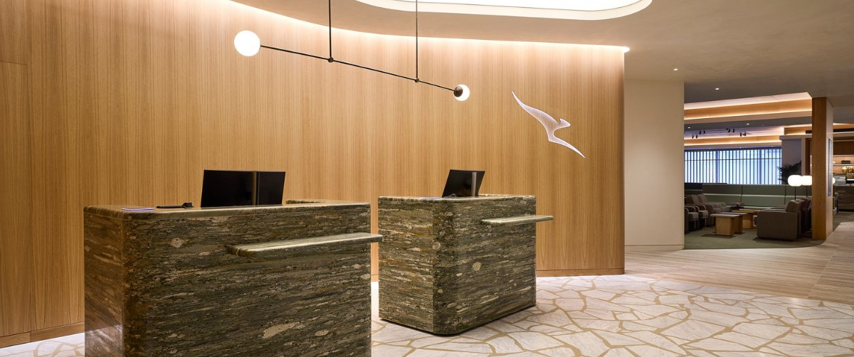 Qantas abre novo lounge internacional em Auckland - Imagem do artigo original