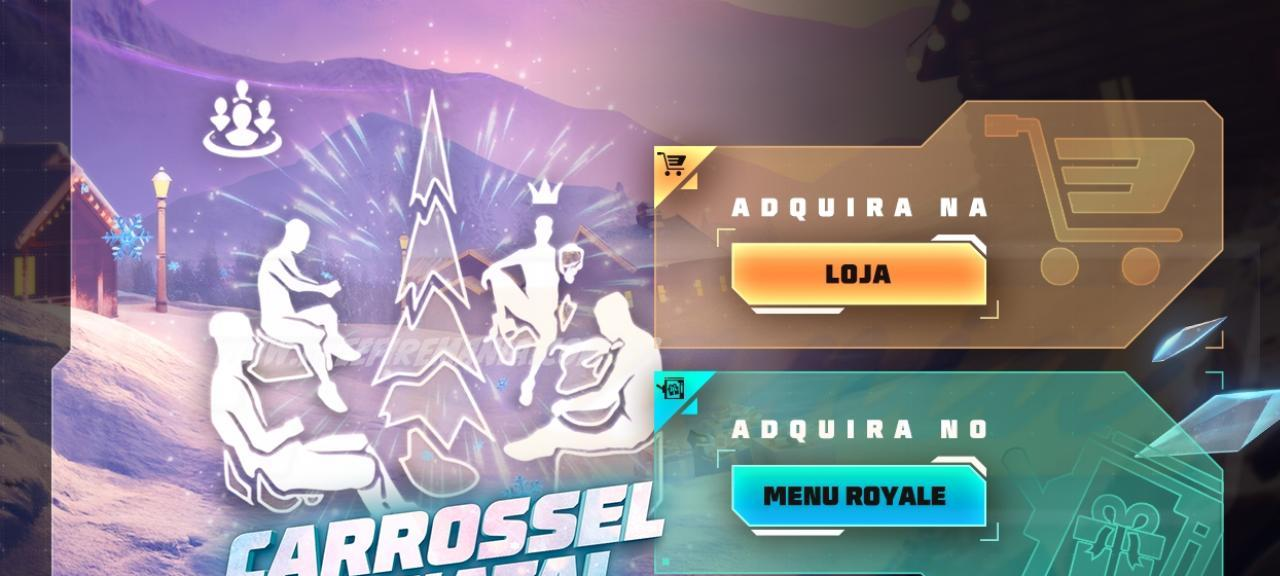 Emote Carrossel de Natal no Free Fire: veja como obter - Imagem do artigo