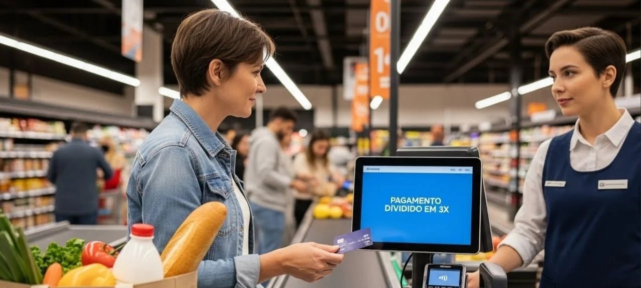 Parcelamento de alimentos chega aos supermercados brasileiros - Imagem do artigo