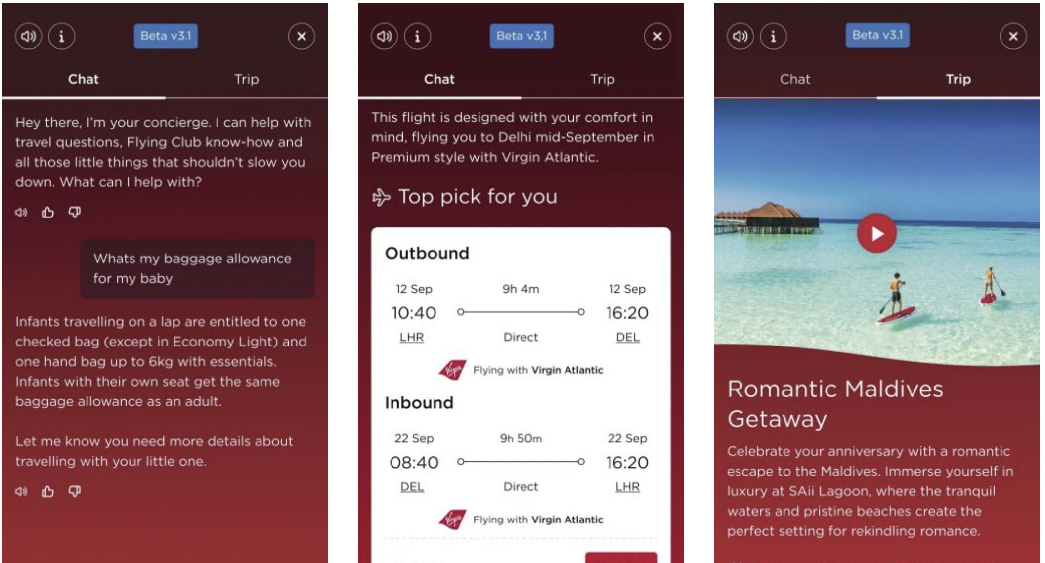 Concierge digital da Virgin Atlantic usa IA para atender 24h - Imagem do artigo original