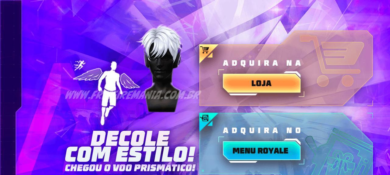 Emote Voo Prismatico Free Fire: como ganhar no Token Royale - Imagem do artigo