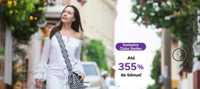 Milhas Smiles: compre com até 355% de bônus - Imagem do artigo