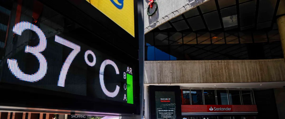 São Paulo registra recorde de calor com 37,2 °C - Imagem do artigo