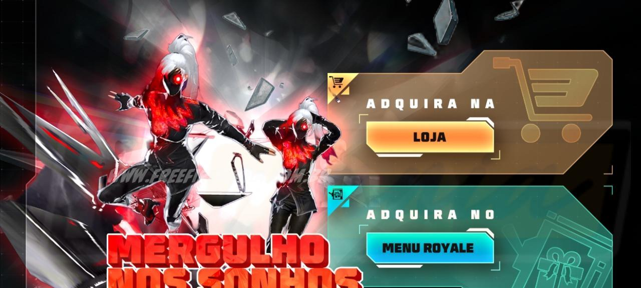 Planador Mergulho nos Sonhos Free Fire: guia do Escolha Royale - Imagem do artigo