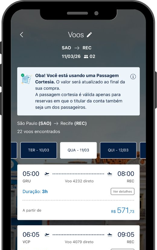 Passagem Cortesia Azul Fidelidade: prazo termina amanhã - Imagem do artigo original