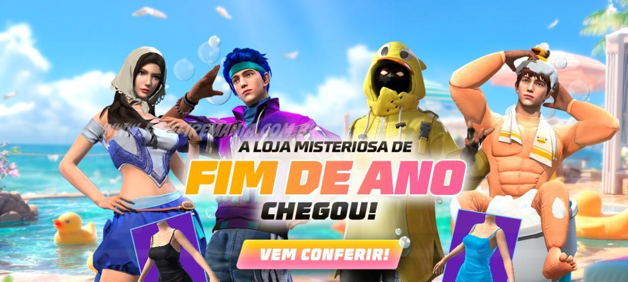 Conjunto Agua Patomabanho chega à Loja Misteriosa Free Fire - Imagem do artigo