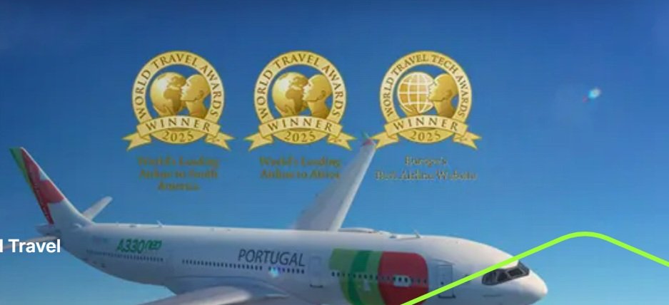 TAP melhor companhia aérea para América do Sul e África - Imagem do artigo