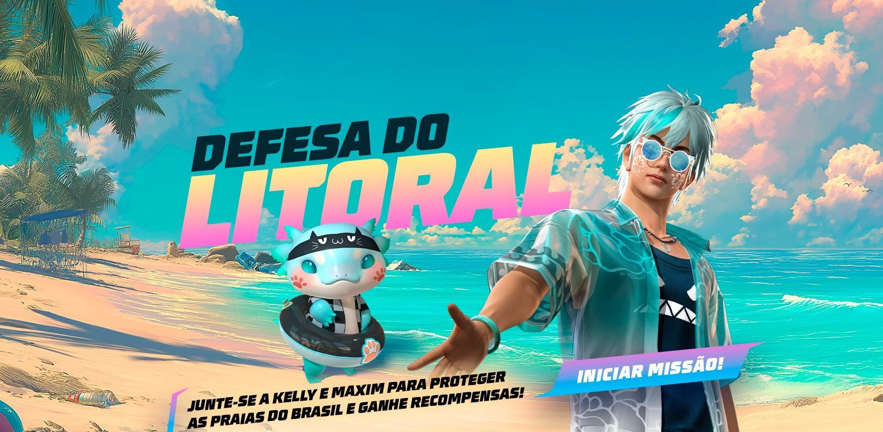 Conjunto Predador Praiano grátis chega ao Free Fire amanhã - Imagem do artigo