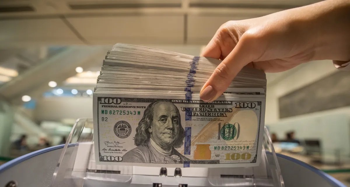 Dólar em queda fecha a R$ 5,42 no 1º pregão de 2026 - Imagem do artigo