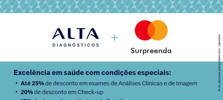 Check-up Alta oferece 20% off para cartões Black e Platinum - Imagem do artigo