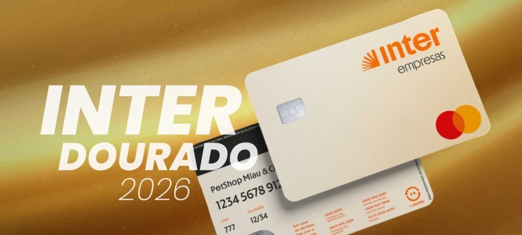 Cartão Inter Dourado: opção sem anuidade para CNPJ - Imagem do artigo