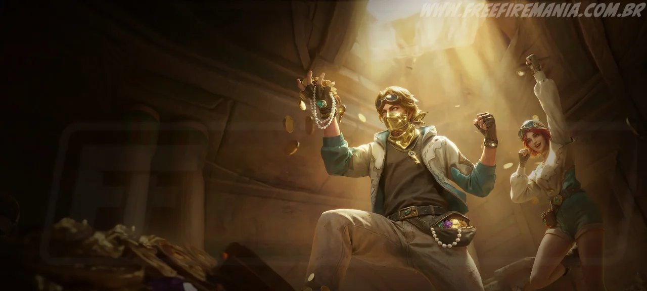 Passe Booyah Jornada Dourada chega ao Free Fire em março - Imagem do artigo