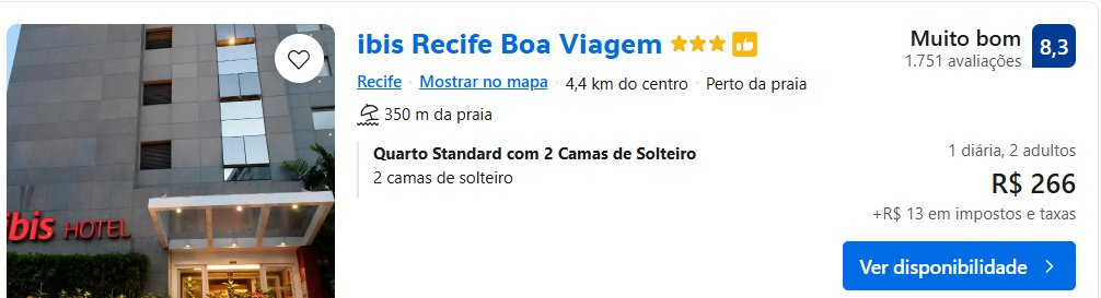 Hospedagem em Recife a partir de R$ 266 no Booking.com - Imagem do artigo original