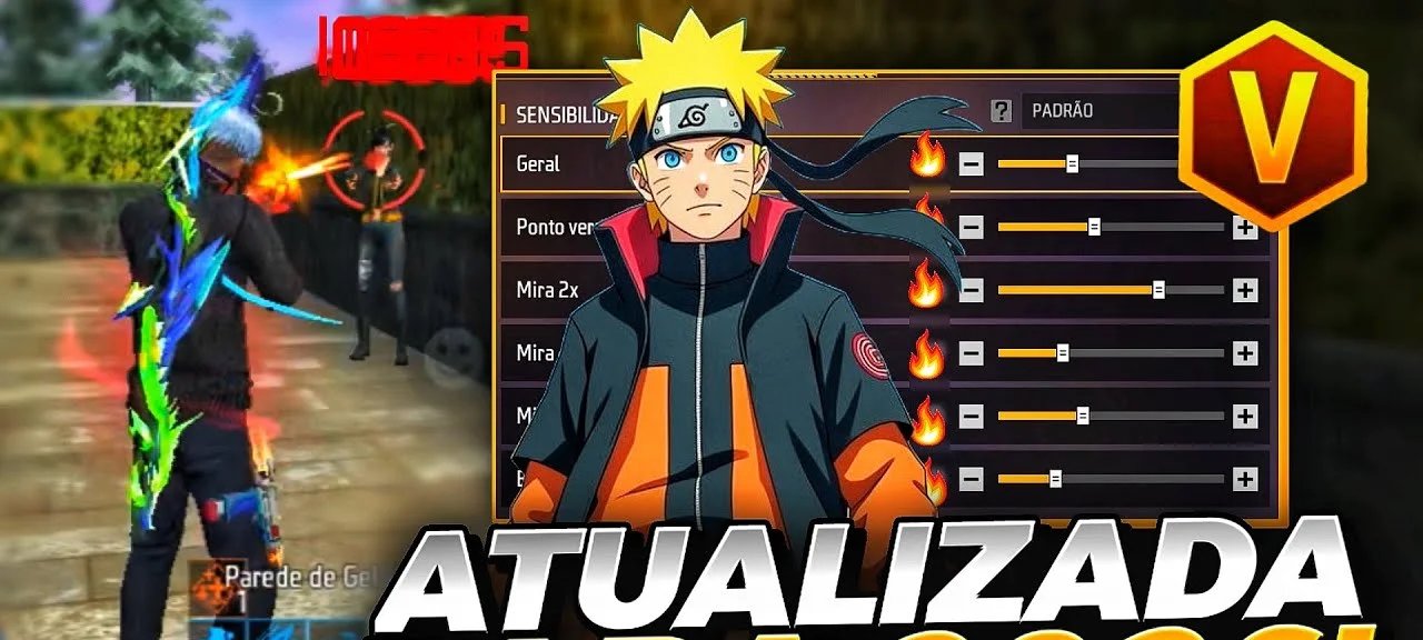 Melhor sensi Free Fire 2026: ajuste oficial e valores - Imagem do artigo