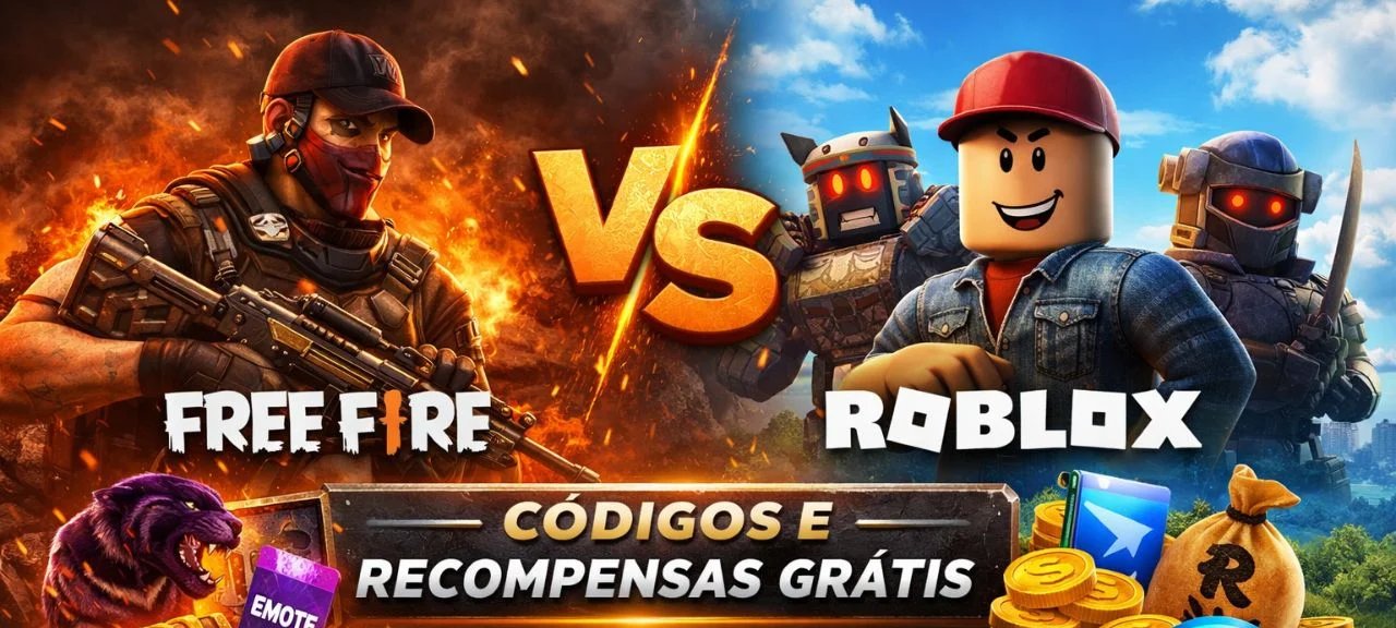 Recompensas grátis: Free Fire ou Roblox, qual dá mais? - Imagem do artigo
