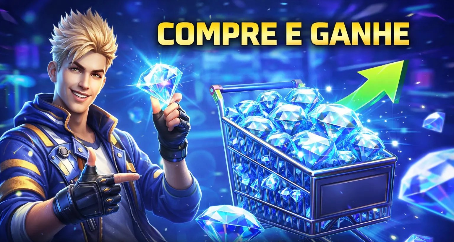 Supermercado Turbo do Free Fire estreia com reembolso dia 14 - Imagem do artigo