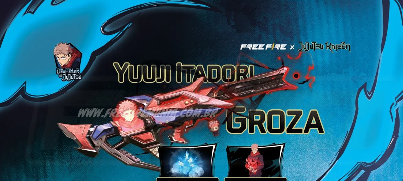 Groza Yuudi Itadori: como obter a skin no Token Royale - Imagem do artigo