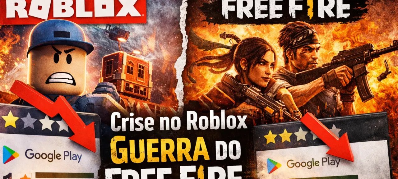 Crise do Roblox revive a guerra de 1 estrela no Free Fire - Imagem do artigo