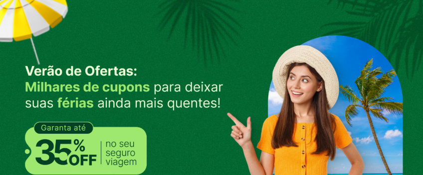 Seguro viagem com desconto de até 35%: garanta neste verão - Imagem do artigo