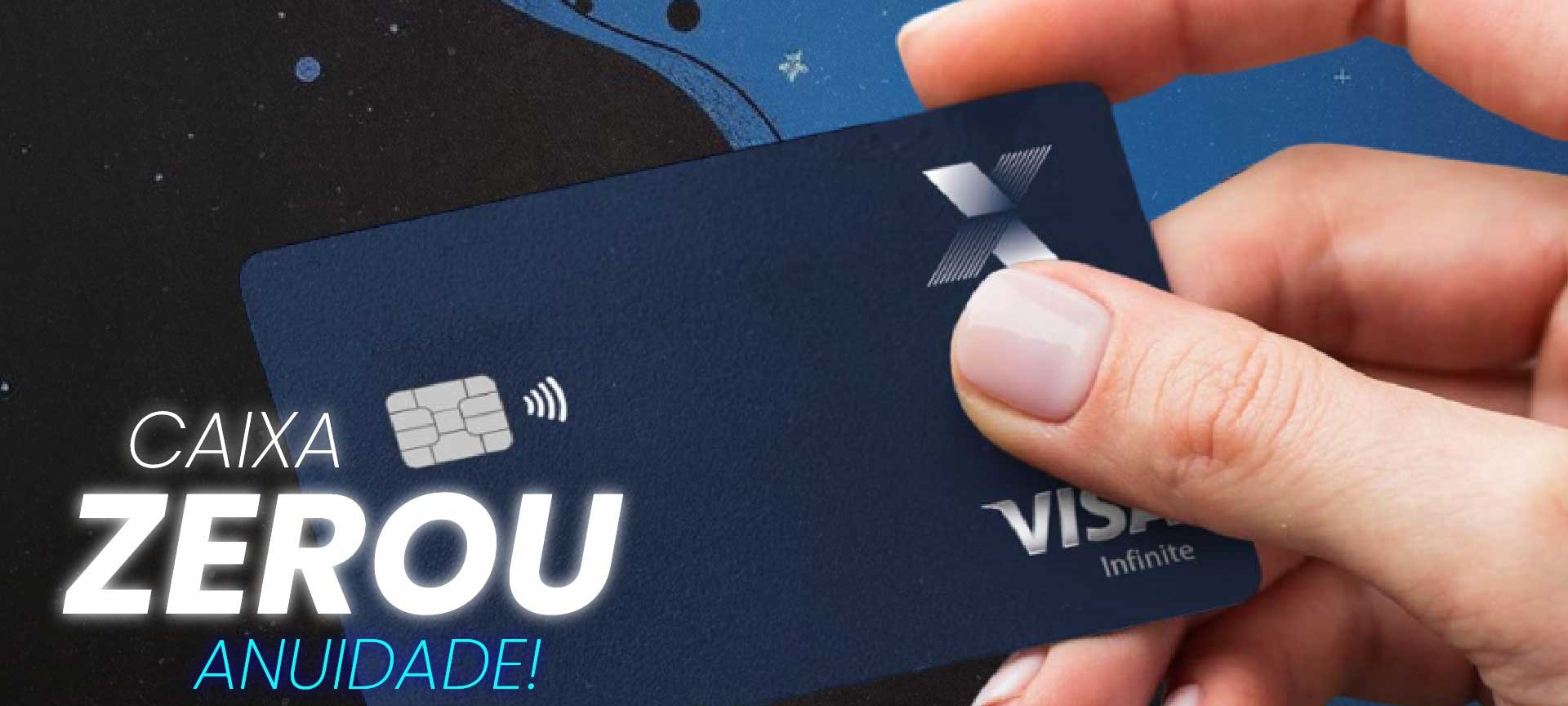 Anuidade zero CAIXA: cartões Visa Infinite e Elo em 2026 - Imagem do artigo