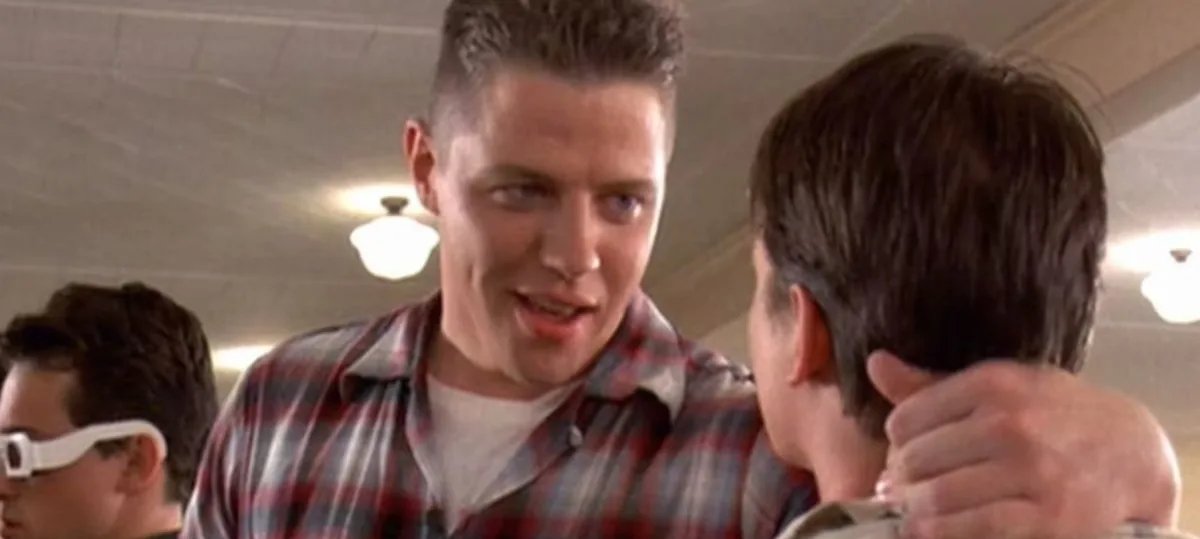 Eric Stoltz em Marty McFly: ator relata tensão no set - Imagem do artigo