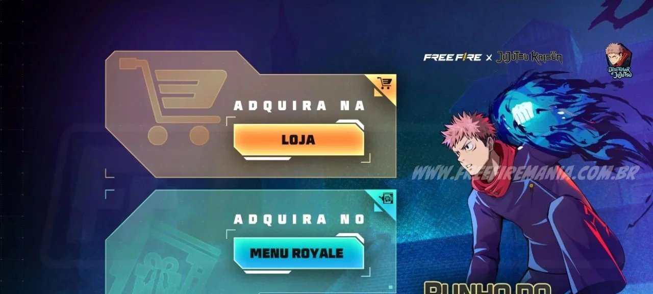 Punho Divergente Free Fire chega ao Torre de Tokens em 23/1 - Imagem do artigo
