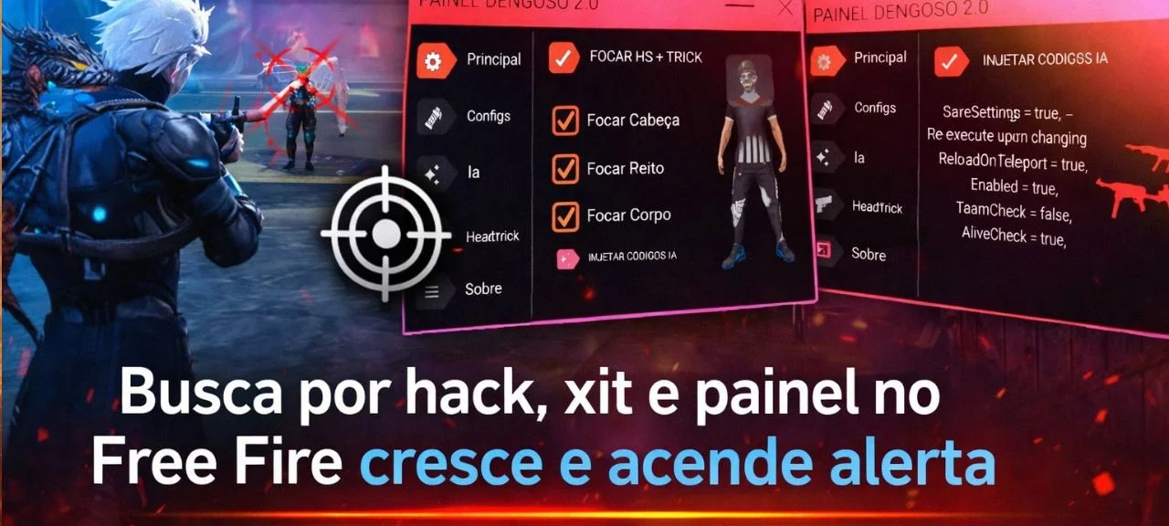 Hack no Free Fire: buscas por painel disparam no Brasil - Imagem do artigo