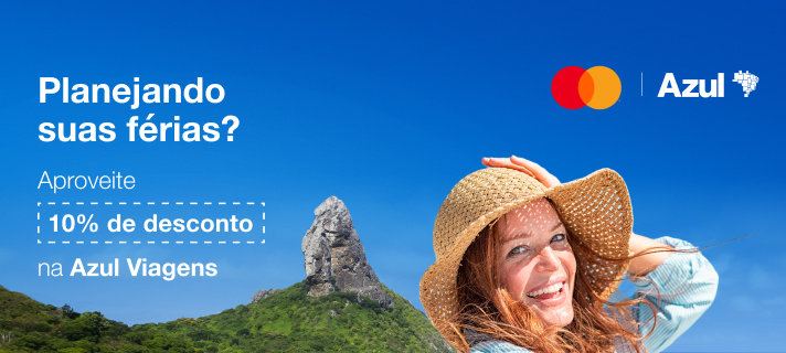 Desconto Azul Viagens: 10% off em pacotes e hospedagem - Imagem do artigo