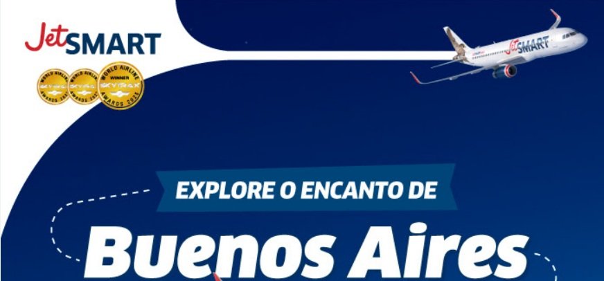 Passagens Rio–Buenos Aires a partir de R$311 na JetSMART - Imagem do artigo