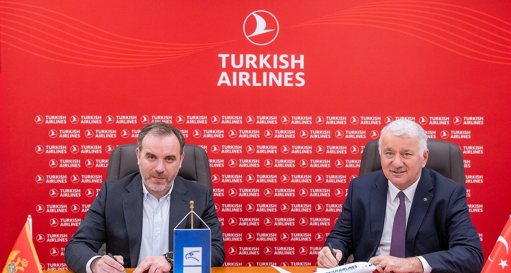 Turkish Airlines e Air Montenegro fecham acordo de codeshare - Imagem do artigo original