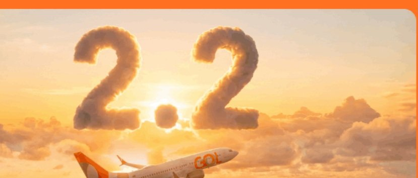 Promoção 2.2 da GOL oferece passagens a partir de R$129 - Imagem do artigo