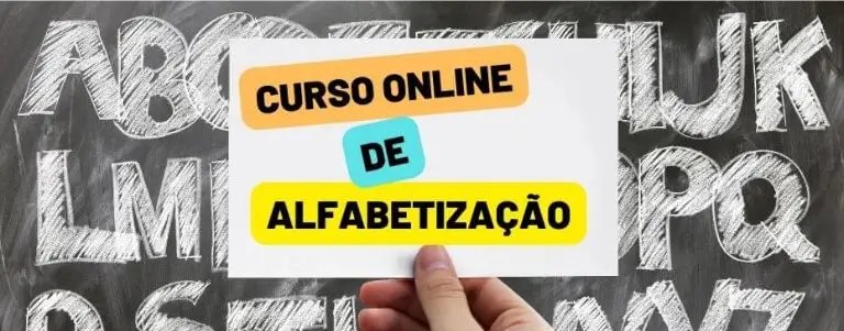 Curso de alfabetização online inicia matrículas imediatas - Imagem do artigo