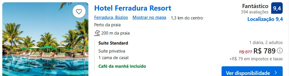 Hospedagens Booking.com: ofertas a partir de R$ 789 - Imagem do artigo original