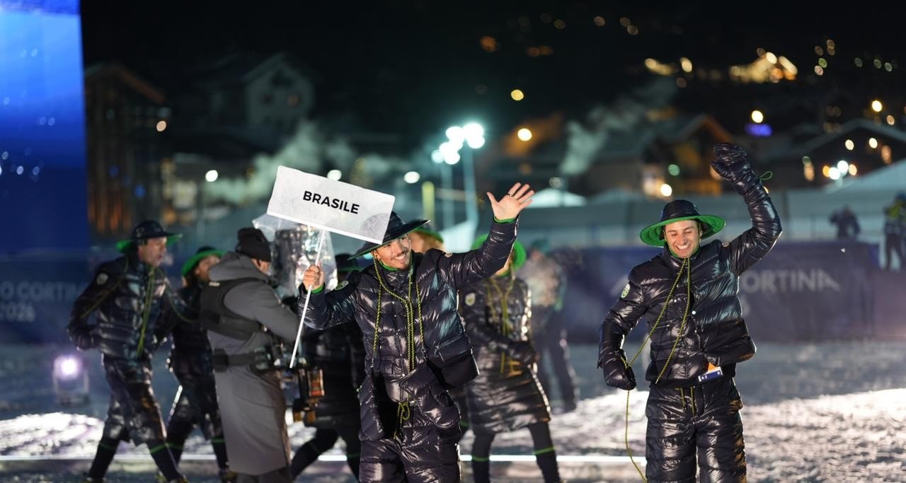 Brasil brilha na abertura das Olimpíadas de Inverno 2026 - Imagem do artigo