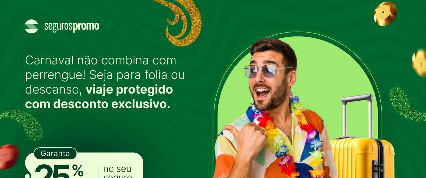 Desconto seguro viagem: economize até 38% no Carnaval - Imagem do artigo
