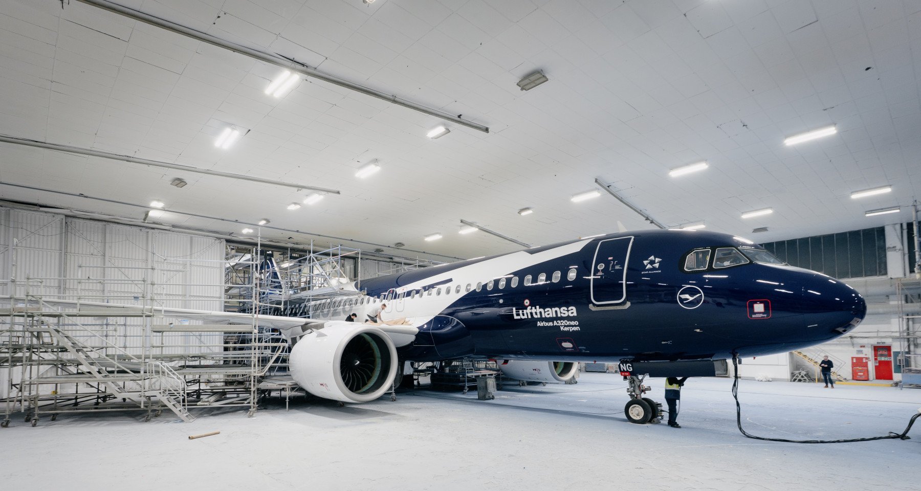 Pintura retrô da Lufthansa marca Airbus A321 centenário - Imagem do artigo original