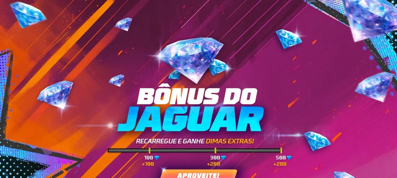 Recarga Free Fire garante diamantes grátis em 13/02/2026 - Imagem do artigo