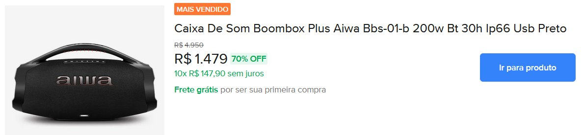 Descontos Mercado Livre: itens com até 70% off hoje - Imagem do artigo original