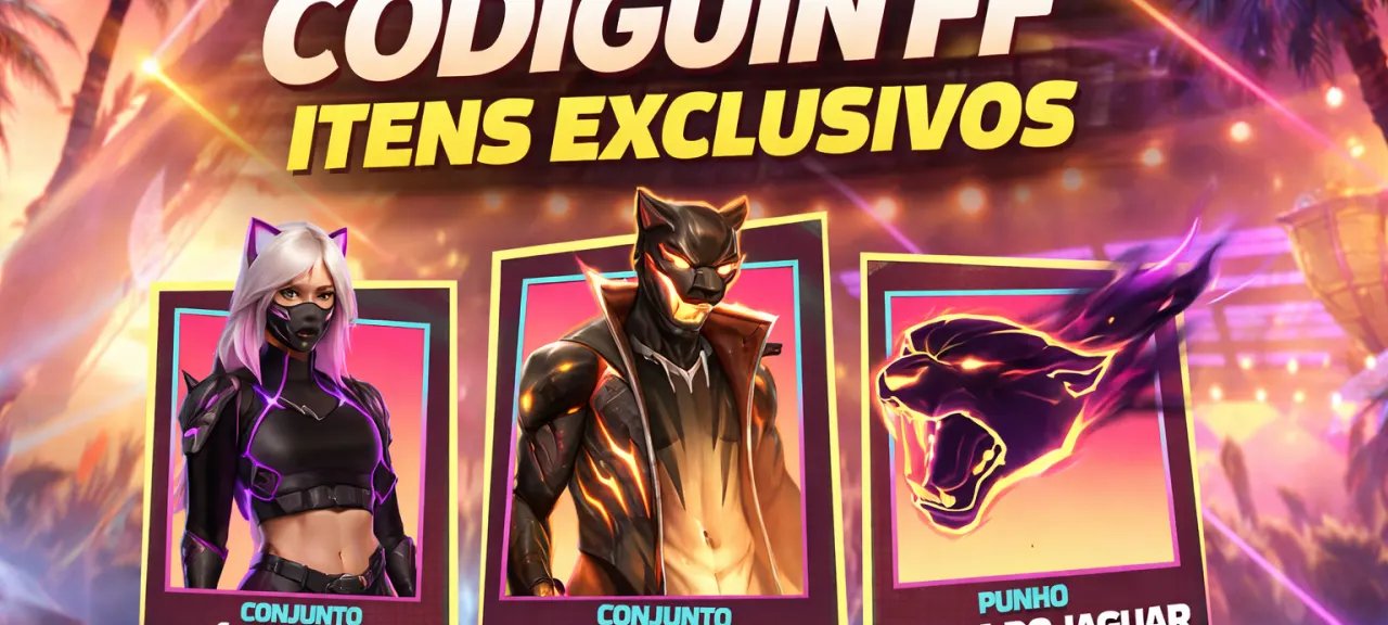 Codiguin FF: Garena libera códigos na live do Alok - Imagem do artigo