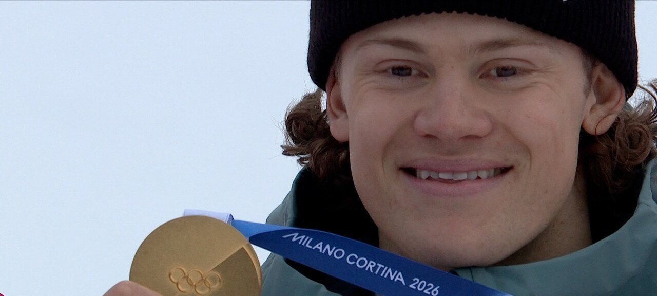 Lucas Pinheiro conquista ouro inédito no slalom gigante - Imagem do artigo