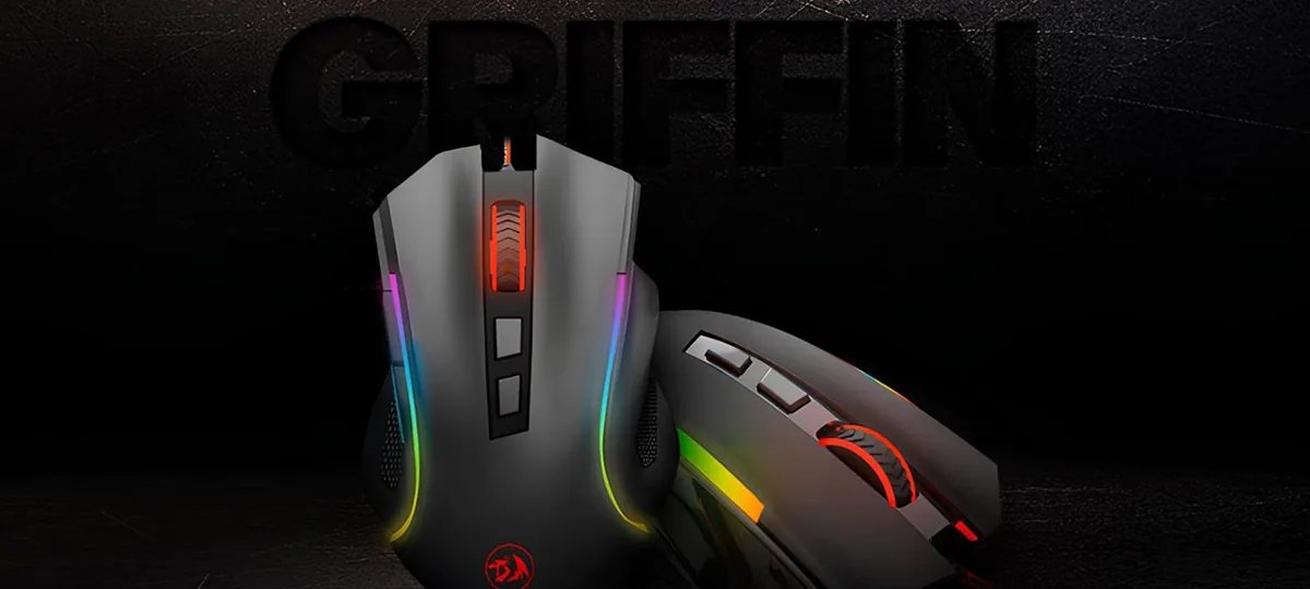 Mouse gamer Redragon Griffin em promoção por R$ 99 na Amazon - Imagem do artigo