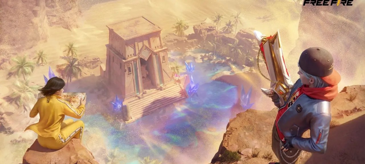 Tesouro Perdido Free Fire muda Bermuda e libera skins grátis - Imagem do artigo