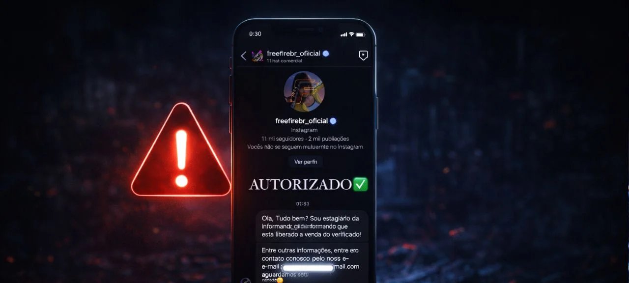 Free Fire: golpe do verificado no Instagram ameaça criadores - Imagem do artigo