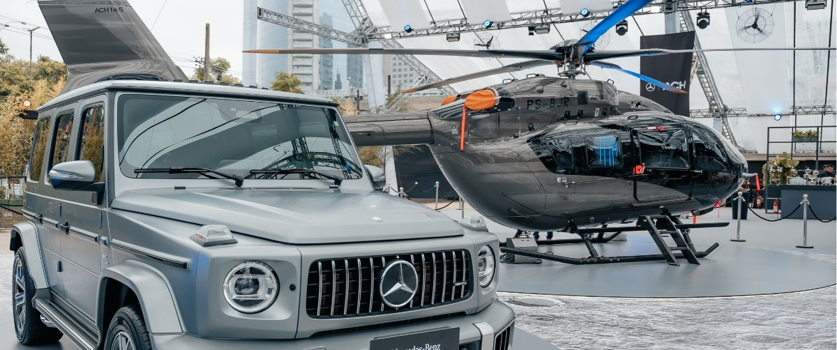 Helicóptero ACH145 Mercedes-Benz Edition estreia em SP - Imagem do artigo original