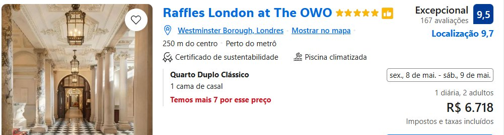 Hotéis de luxo em Londres: ofertas já no Booking.com - Imagem do artigo original